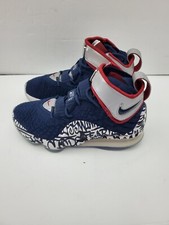Size 6 - Nike LeBron 17 LeBron 4 Cold Blue Graffiti for sale