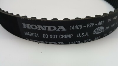 #ad NEW GENUINE HONDA CIVIC TIMING BELT 14400 P2F A01 104RU24 $59.95