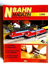 Modellbahnzeitschrift -N-Bahn Magazin - Jahrgang 2000- sehr guter Zustand