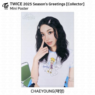 TWICE 2025 Season's Greetings Collector Official Mini Poster Diary