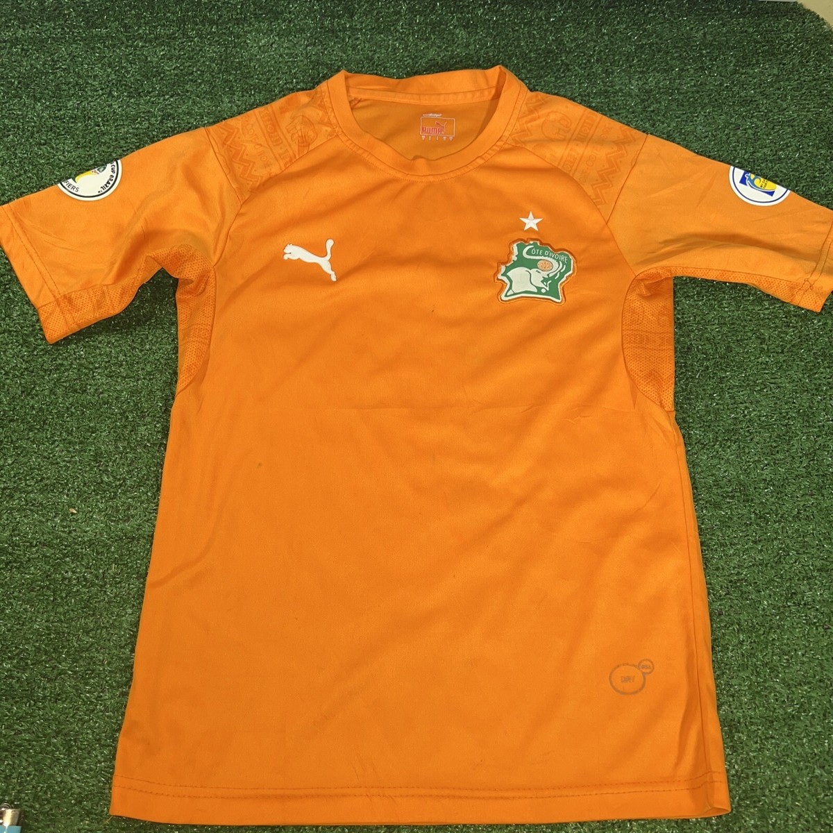 Cote D'Ivoire Home Football Shirt Jersey Puma #7 Size Medium | eBay