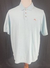 Tommy Bahama - Blue Supima Cotton Emfielder Polo Shirt - Men's XL