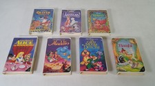 Walt Disney Home Video VHS7 The Classics  Masterpiece Collection Tapes Lot of 7