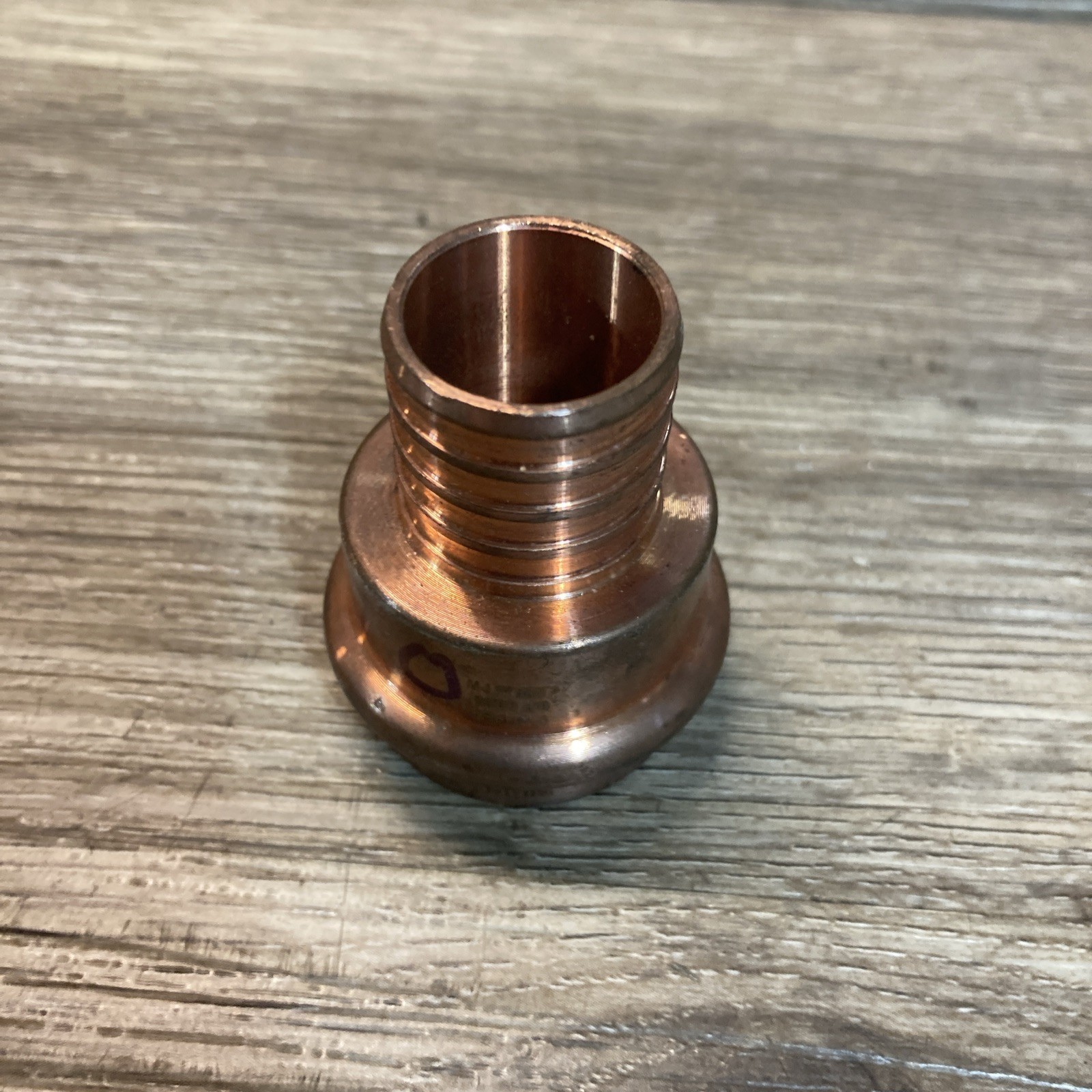 1” pex x 1” Propress adapter