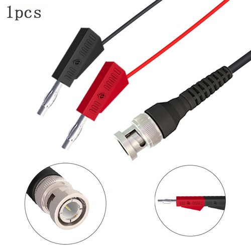 100cm BNC to Dual 4mm Stackable Banana Cable for Oscilloscope and Test Work - Picture 12 of 12