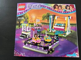 Lego Friends Tuning Shop (41351) and Bumper Cars (41133), complete, retired
