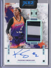 2025 Panini Impeccable WNBA Kahleah Copper Elegance Jersey Auto Holo Silver /25