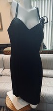Little black dress w/a touch of glam & sparkle~DE-LARU by Linda Bernell Sz 11/12