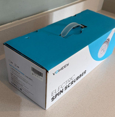 Voweek Elektrischer Spin Scrubber, kabellose Reinigungsbürste mit verstellbarer Verlängerung
