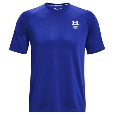 Herren Under Armour T-Shirt Neu T-Shirts Gym Training Blau Gr. S M L XL