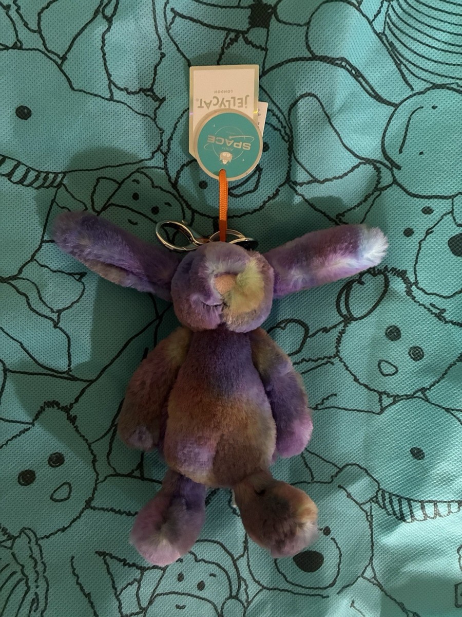 Jelly Cat Zodihop Luxe Bunny Bag Charm NWT SPACES COLLECTION NEW