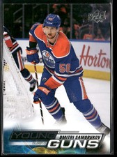 2022-23 Upper Deck #487 Dmitri Samorukov Edmonton Oilers RC Hockey Card