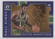 2017-18 Panini Donruss Optic Hall Kings Purple Prizm Oscar Robertson #9 HOF 0u2j