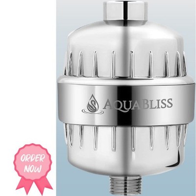 AquaBliss High Output Revitalizing Shower Filter - Reduces Dry Itchy Skin, new