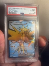 Zapdos ex 192/165 Sv: Scarlet & Violet 151 Holo (Damaged Case) on eBay