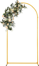 6.6 FT Wedding Arch Backdrop Stand for Parties, Balloon Arch Stand, Wedding Arch