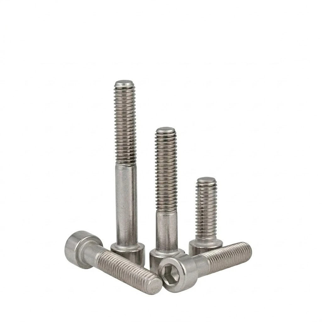 Viti M8 Acciaio Inox A2 DIN 912 UNI 5931 testa Cilindrica Brugola Cava Esagonale