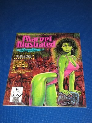 Marvel Illustrated #1(1980, Frank Miller) Spring, Sci-Fi & Fantasy Magazine
