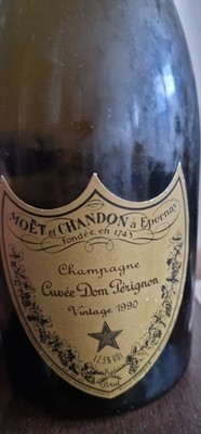 cuvee dom perignon vintage 1990 champagne