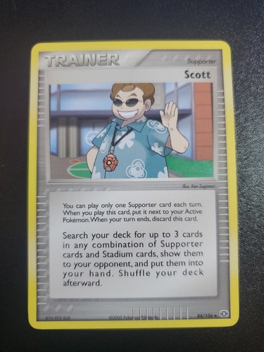 Scott 84/106 Emerald Uncommon Near Mint Pokemon DNA GAMES - Picture 1 of 3