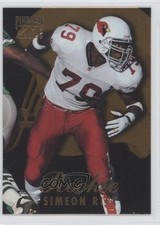 1997 Pinnacle Zenith Rookie Simeon Rice #115 0l1