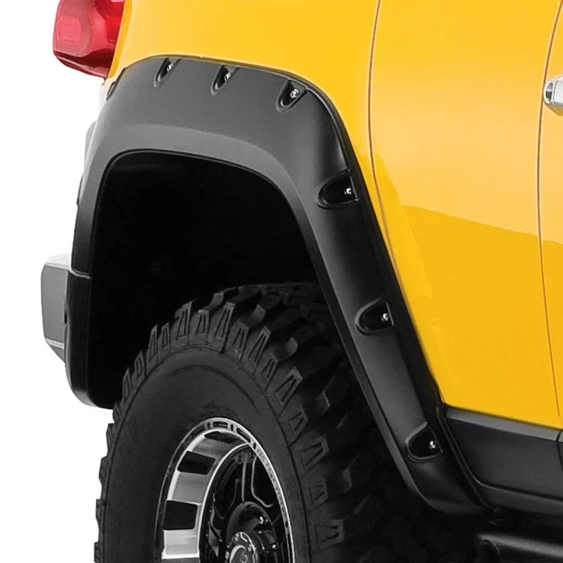 For Toyota FJ Cruiser 07-14 Pocket Style Matte Black Front & Rear Fender Flares Foto 2 de 4