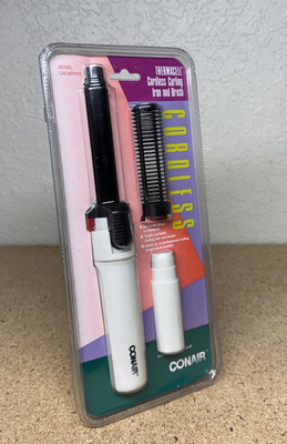 Conair Cordless Curling Iron & Brush Powered By Thermacell Brand New SEALED