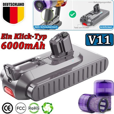 25,2V Akku für Dyson V11 Absolute Extra Pro Complete 970425-01 Click-In-Batterie