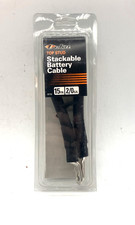15" 2/0 Gauge Top Stud Stackable Battery Cable Deka East Penn MADE IN USA