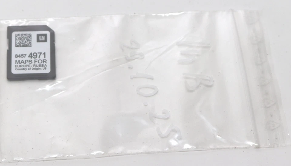 Opel Insignia B 84574971 SD-Karte Navigation MAP Europe/Russia Karten - Bild 3 von 4