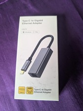USB C to Ethernet Adapter Gigabit Type C to RJ45 , Windows and Mac compatibile