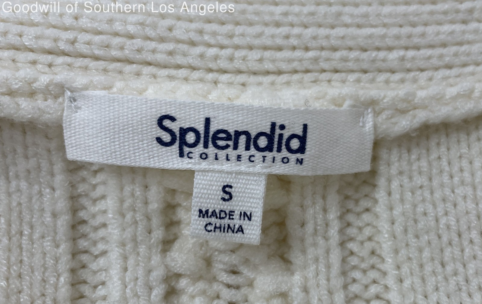 Splendid Collection Stassi Cable Knit Open Front … - image 3