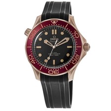 New Omega Seamaster Diver 300M Bronze Gold Me...