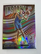 2022-23 Panini Prizm Basketball Instant Impact Rookie Insert #2 Chet HOLMGREN
