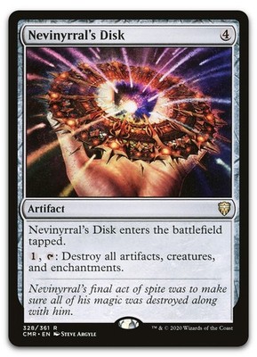Nevinyrral's Disk #328 (NM) Commander Legends CMR Magic MTG