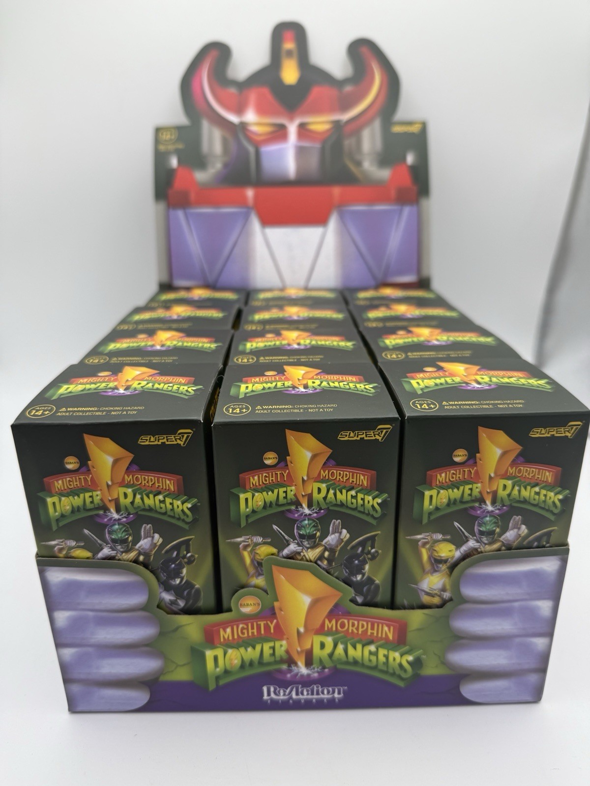 Super7 Mighty Morphin Power Rangers Blind Box Wave 01 - Blind Box Flat - Set ...