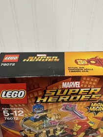 LEGO 76072 Mighty Micros: Iron Man vs. Thanos Marvel 2017 Sealed