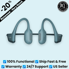 ✅ Shokz OpenRun Pro Bone Conduction Sport Headphones Enhanced Bass IP55 - BLUE ✅