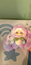 Purple  White Soft Unicorn Plush Stuffed Animal Doll Face, Small 6-14 in