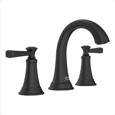 American Standard Rumson 8'' Widespread 2-Handle Bathroom Faucet in Matte Black
