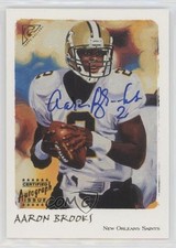 2002 Topps Gallery Certified Issue Artist's Proof 40/100 Aaron Brooks Auto 0s23