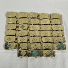 Lot of 33 BSA Cub Scouts Of America Belt Buckle Solid Brass Made in USA