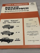 Revue technique Opel REKORD