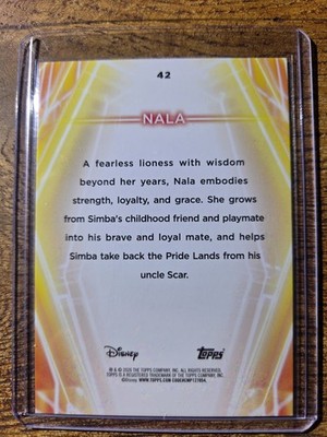 2026 Topps Neon Nala #42 Pink Diamante /15 | eBay