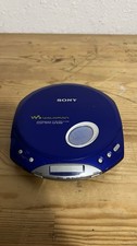 Sony CD Walkman D-E350 ESP MAX CD-R/RW Playback Portable CD Player Blue