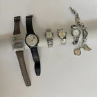 Watches Vintage Men’s/ladies Lot Of 6 Not Tested For Repair Swatch,Timex, Misc.