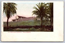 Old San Diego Mission California Antique Post...
