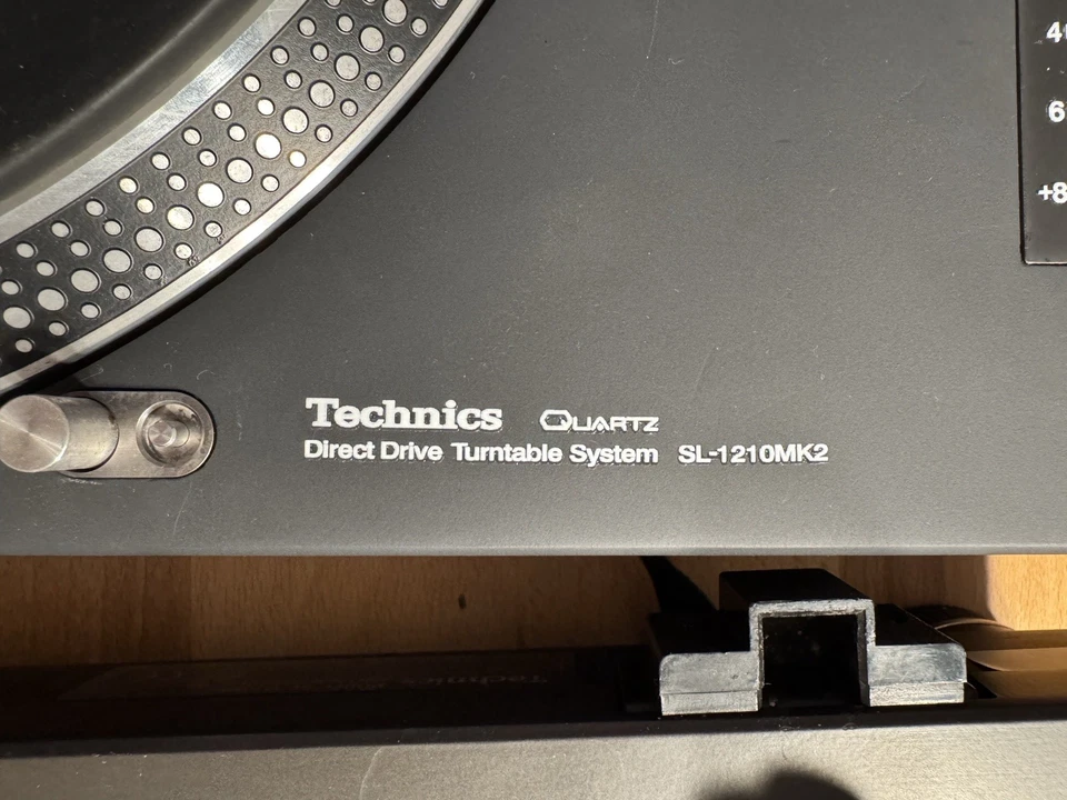 Technics SL-1210 MK2 Schriftzug / Decals UV-DTF  - Bild 4 von 4