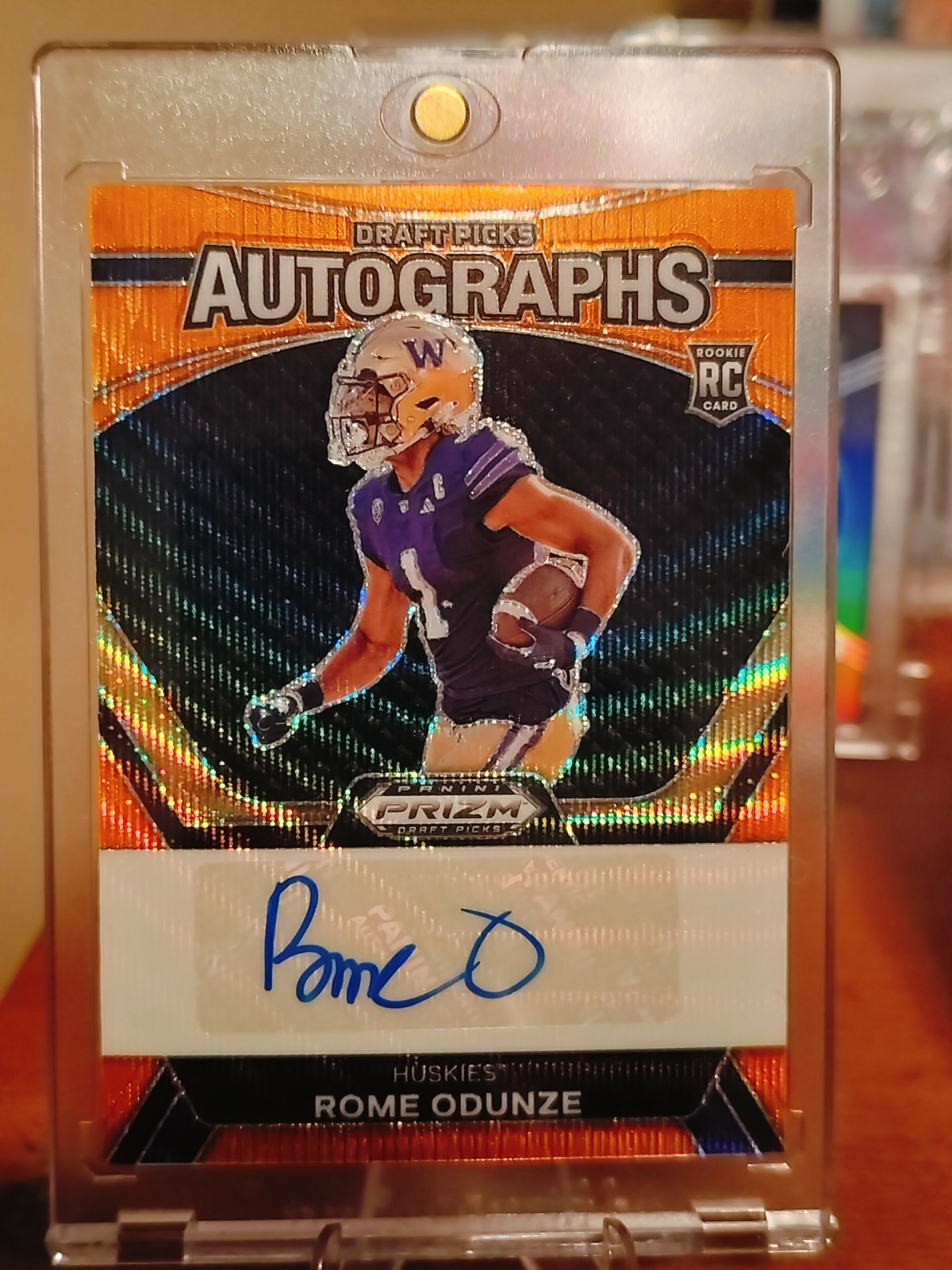2024 Panini Prizm Draft Picks - Draft Picks Autographs Rome Odunze #DPA-ROE...