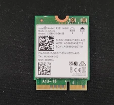 Intel AX211NGW M.2 2230 WiFi 6E 2.4Gbps Bluetooth 5.3 Network Card 802.11AX CNVI